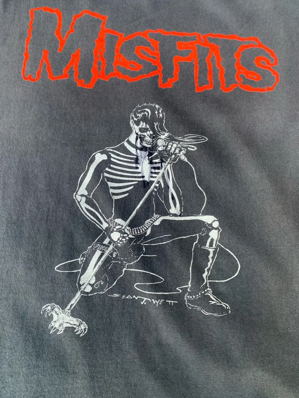 Misfits RARE Vintage Legacy of Brutality backstage pass authentic autograph 80